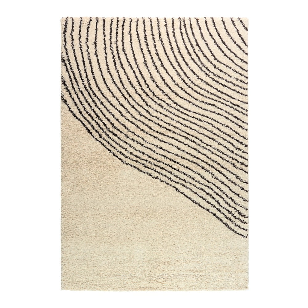 Covor Bonami Selection Coastalina, 160 x 230 cm, crem – maro Bonami Selection