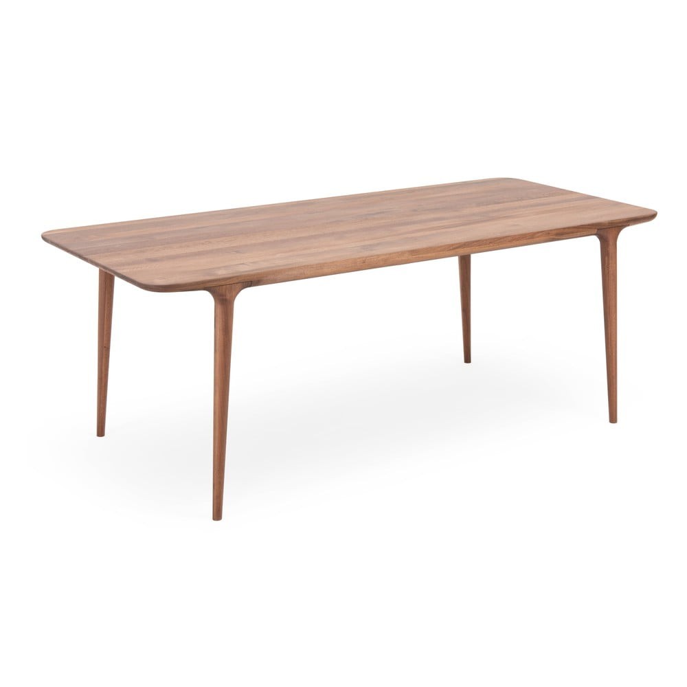 Masă de dining din lemn de nuc 90×180 cm Fawn – Gazzda bonami.ro imagine noua 2022