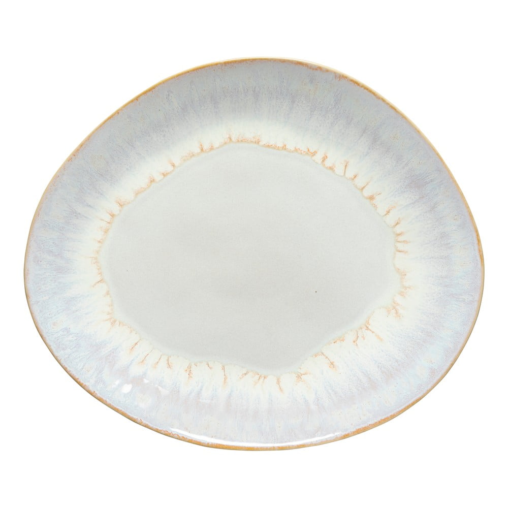 Farfurie ovală din gresie ceramică Costa Nova Brisa, ⌀ 27 cm, alb bonami.ro imagine 2022