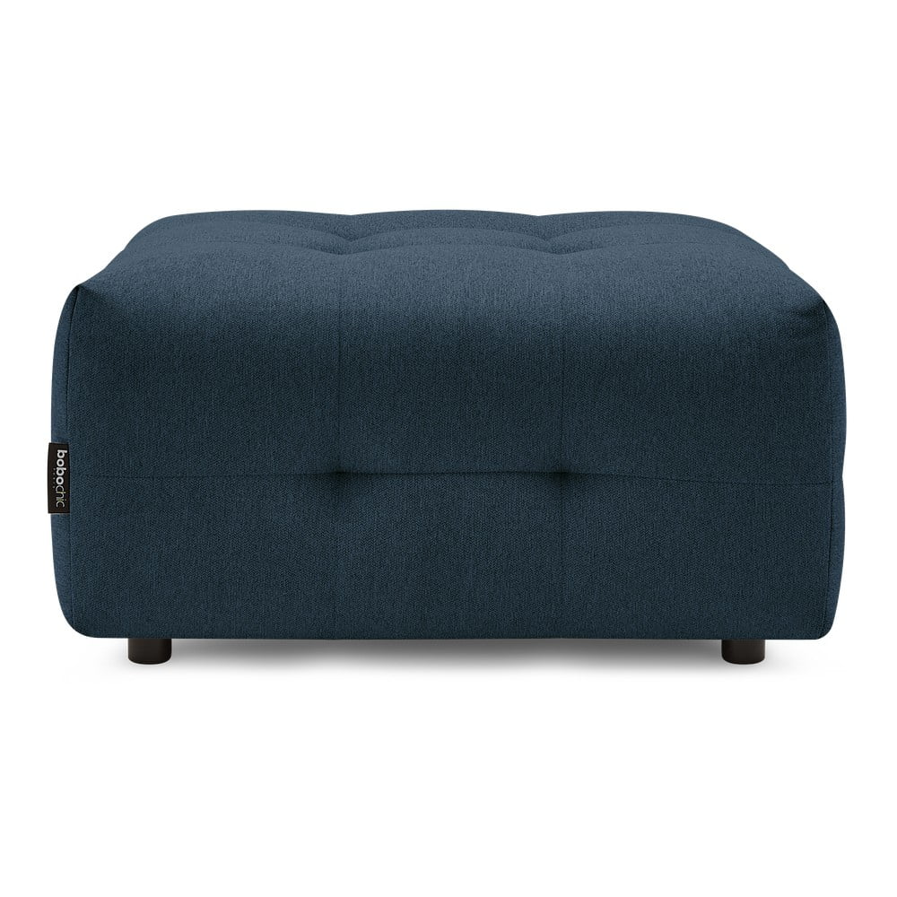 Taburet pentru canapea modulară albastru închis Kleber – Bobochic Paris albastru