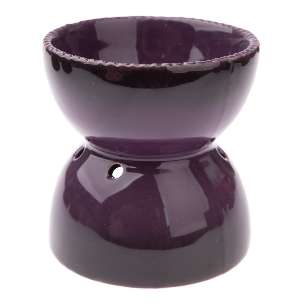 Lampă aromaterapie din ceramică Dakls, înălțime 11,5 cm, violet bonami.ro imagine noua 2022