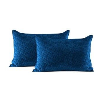 Set 2 fețe de pernă ameliahome laila, 70 x 50 cm, albastru