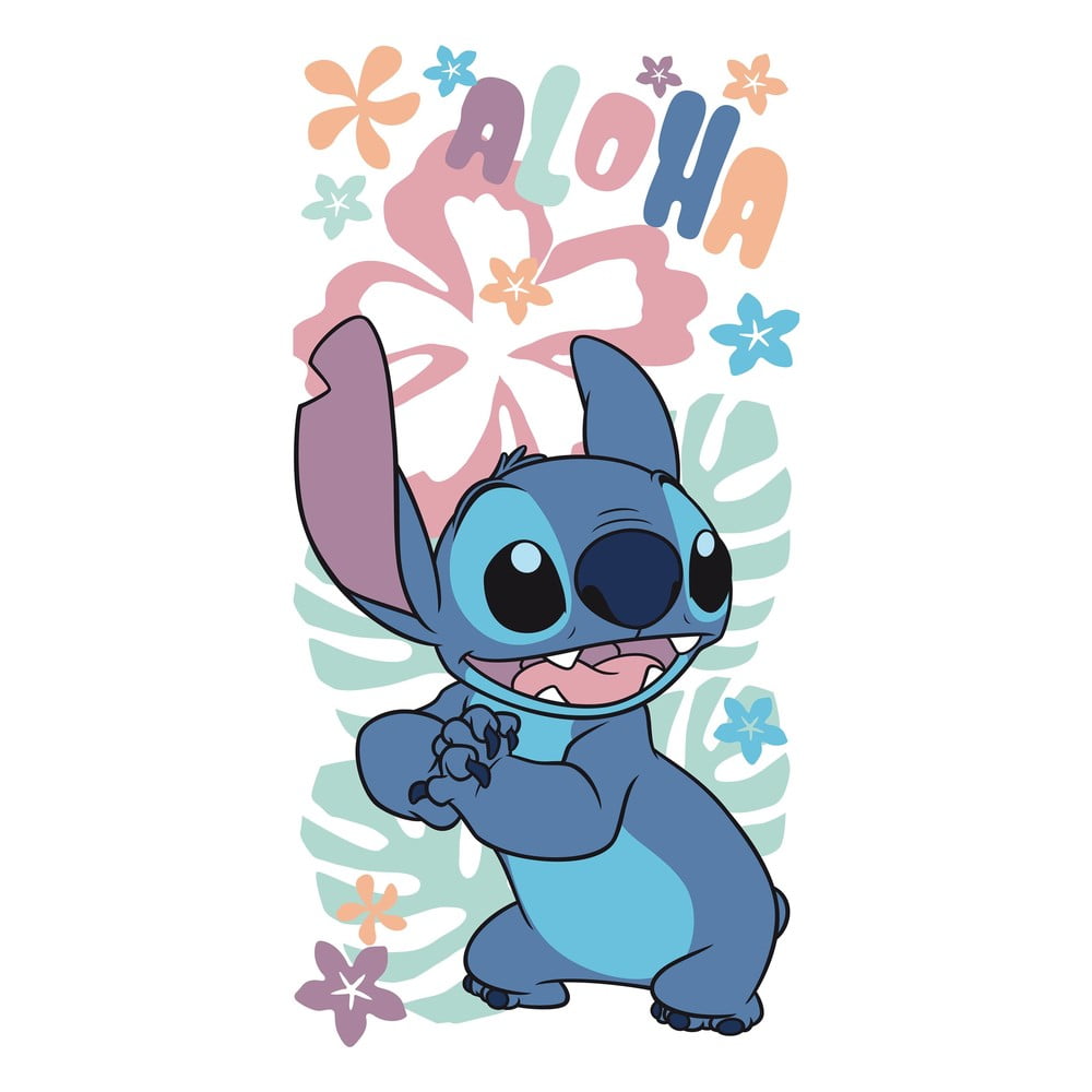 Prosop pentru copii din bumbac 70x140 cm Lilo and Stitch 