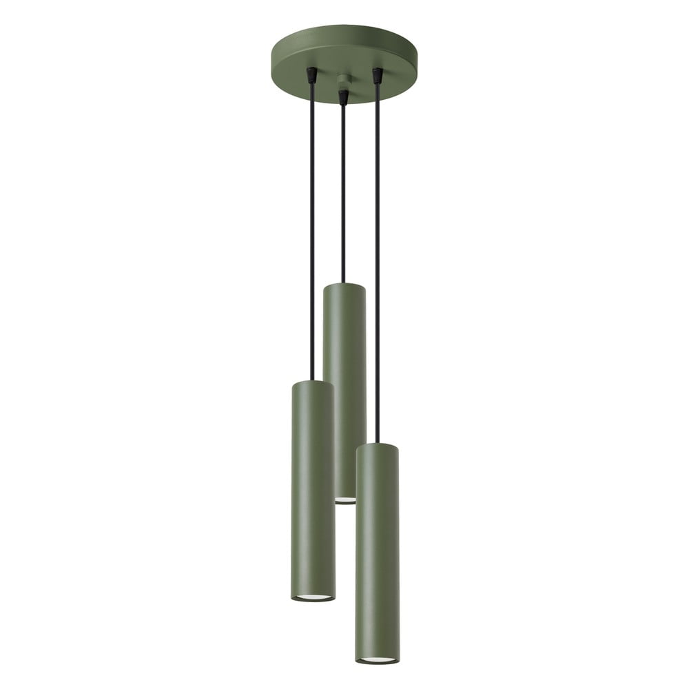 Lustră verde ø 19,5 cm Castro – Nice Lamps