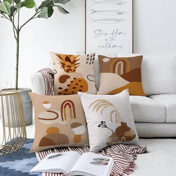 Set 4 fețe de pernă minimalist cushion covers pampas, 55 x 55 cm
