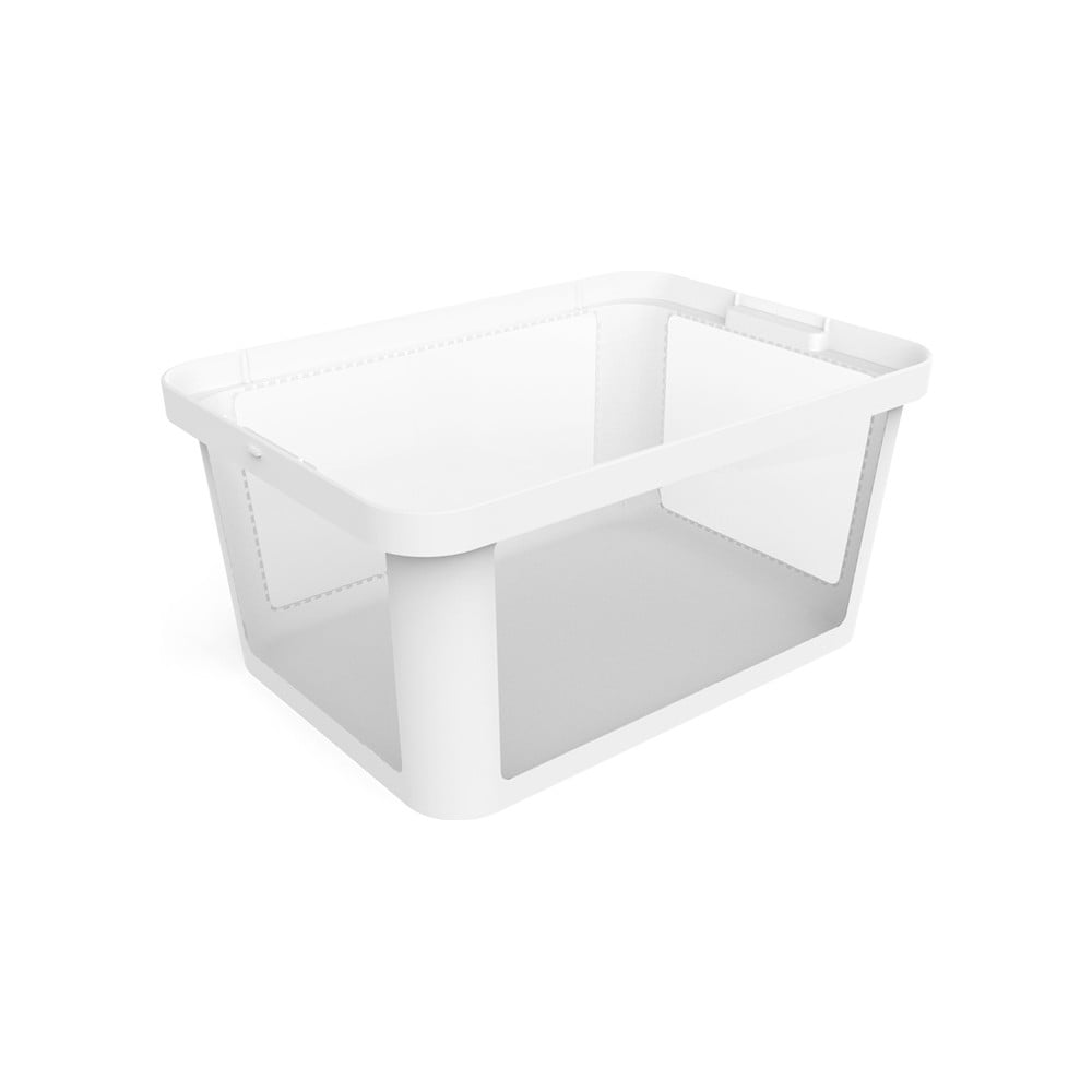 Cutie de depozitare albă din plastic 55,5x39x26,5 cm Albris – Rotho