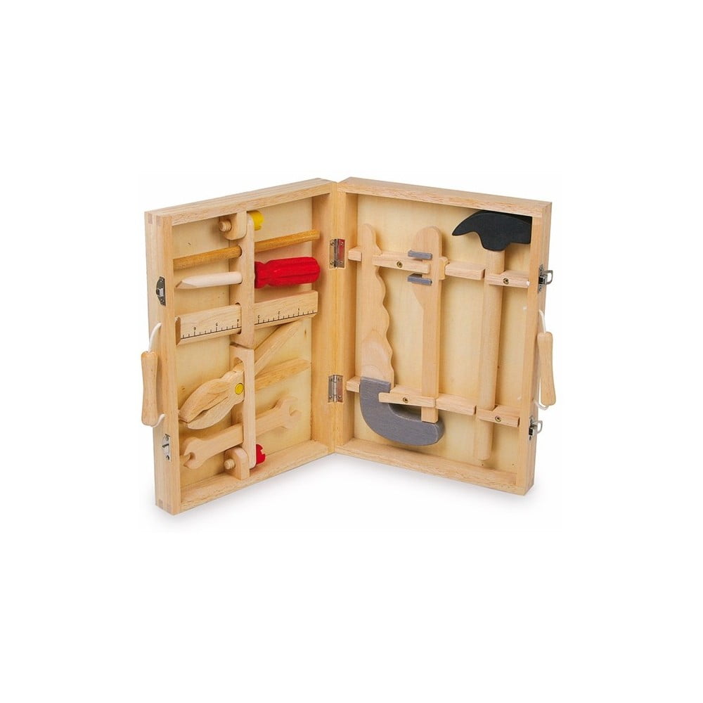 Trusa meșterului, jucărie din lemn Legler Maik bonami.ro imagine 2022