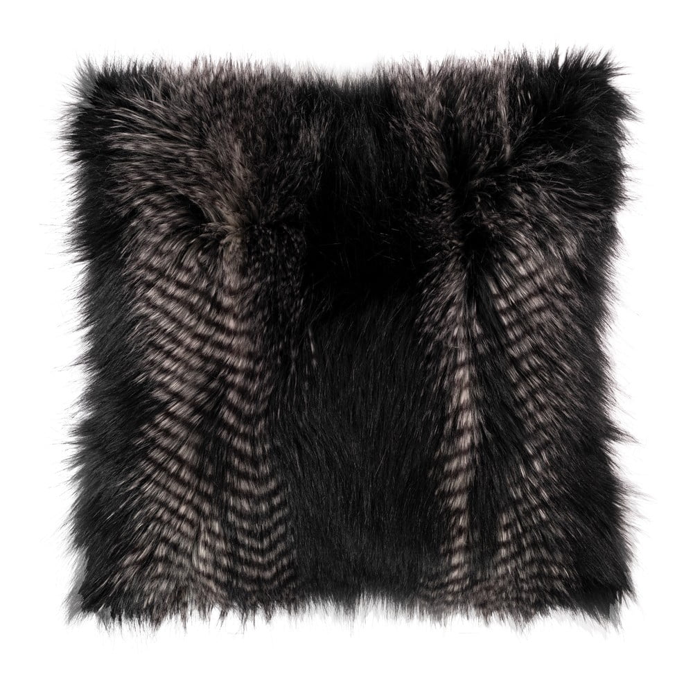 Față de pernă din blană artificială Tiseco Home Studio, 45 x 45 cm, negru bonami.ro imagine 2022