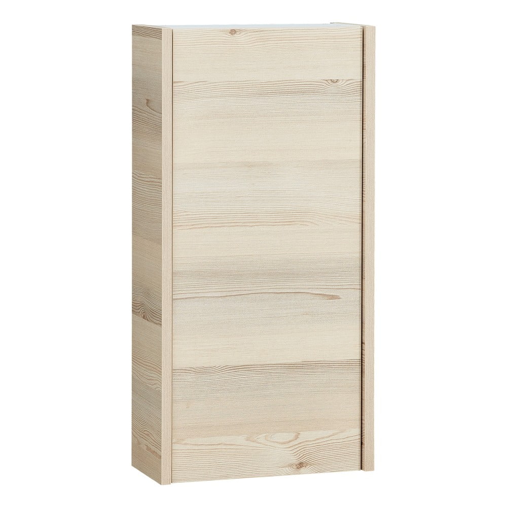 Dulap de baie în culoare naturală suspendat cu aspect de lemn de pin 70x35 cm Quickset 393 – Pelipal
