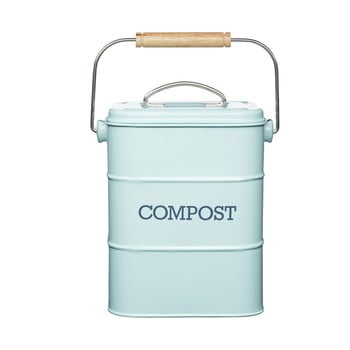 Cutie pentru compost kitchen craft living nostalgia, albastru, 3 l