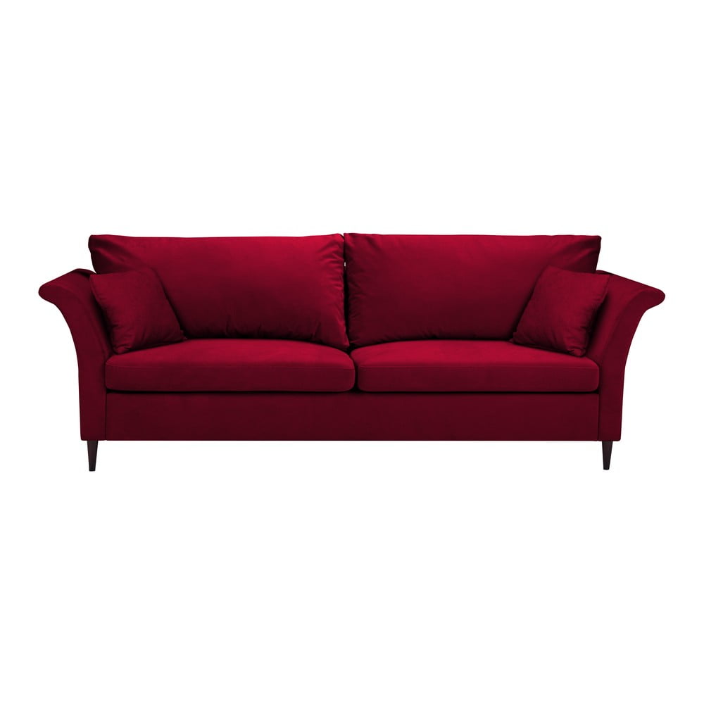 Canapea extensibilă cu spațiu pentru depozitare Mazzini Sofas Pivoine, roșu bonami.ro imagine noua somnexpo.ro