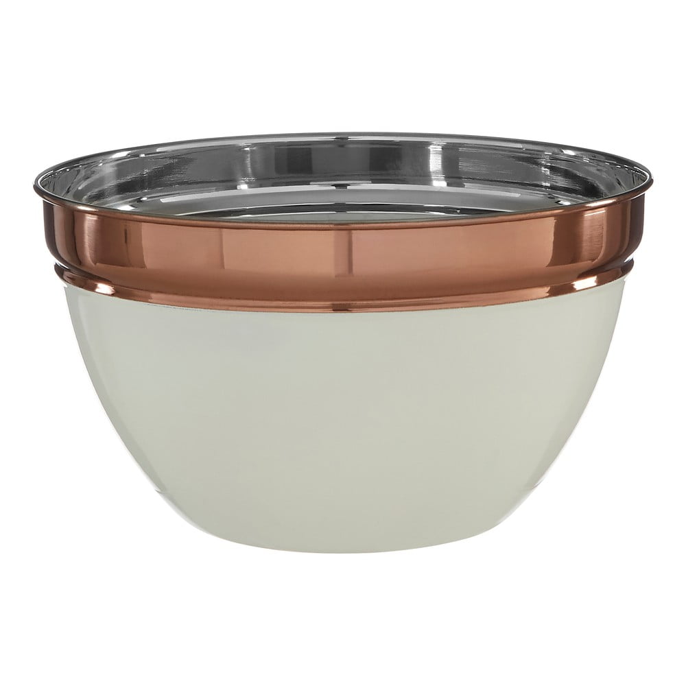 Bol arămiu/bej din oțel inoxidabil ø 18 cm Prescott – Premier Housewares