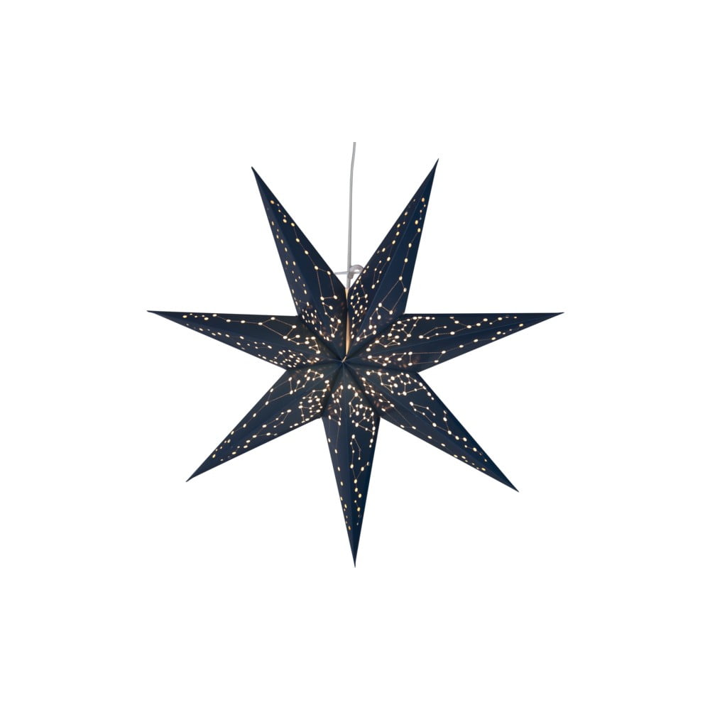 Stea luminoasă Star Trading Paperstar Galaxy, 60 cm, albastru bonami.ro imagine 2022