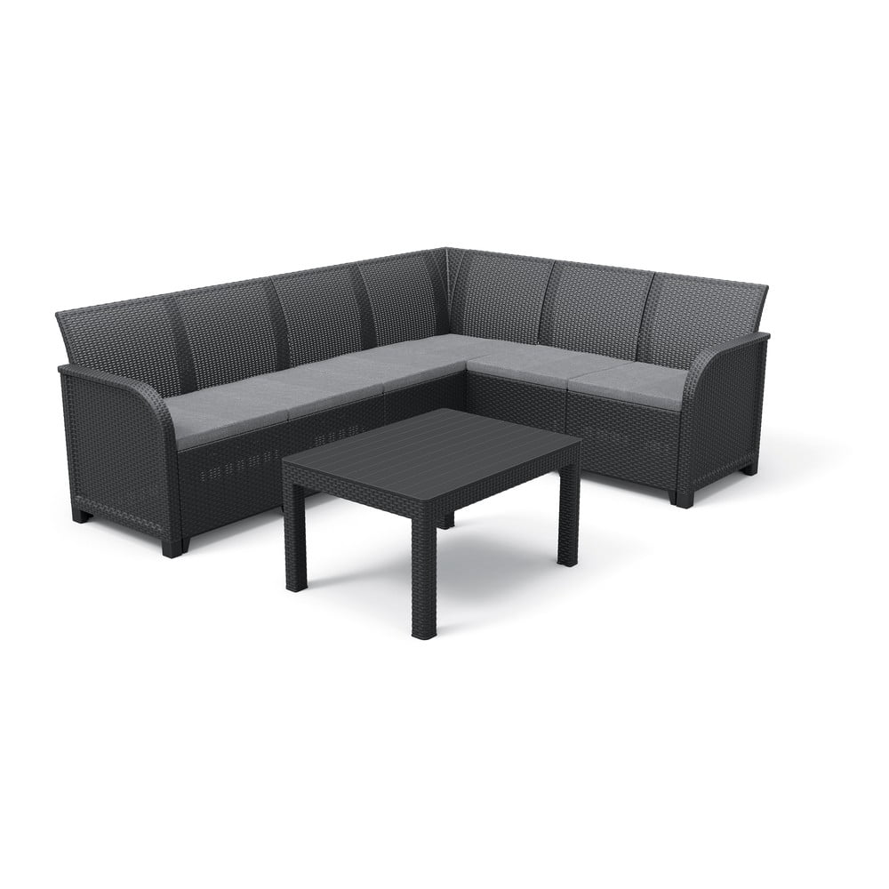 Set mobilier de grădină keter emma, gri