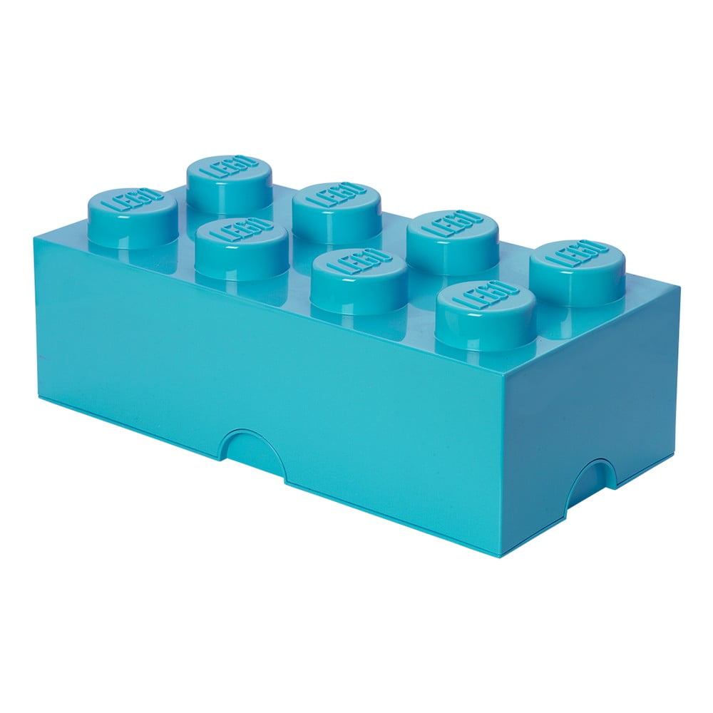Cutie depozitare LEGO®, albastru azur bonami.ro