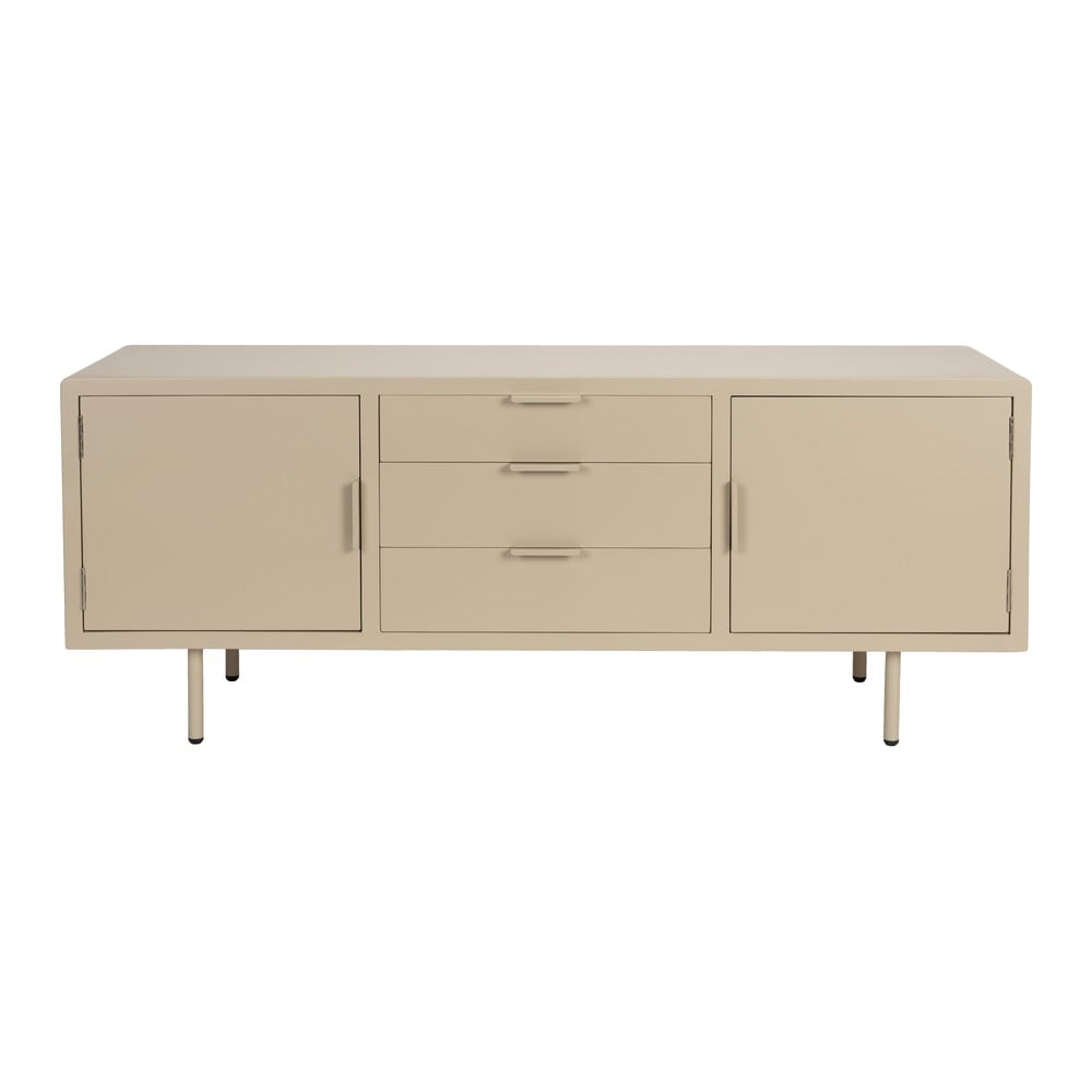 Comodă bej 140x55x40 cm Kos – White Label