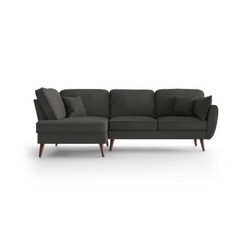 Colțar cu șezlong pe partea stângă, my pop design auteuil, gri antracit