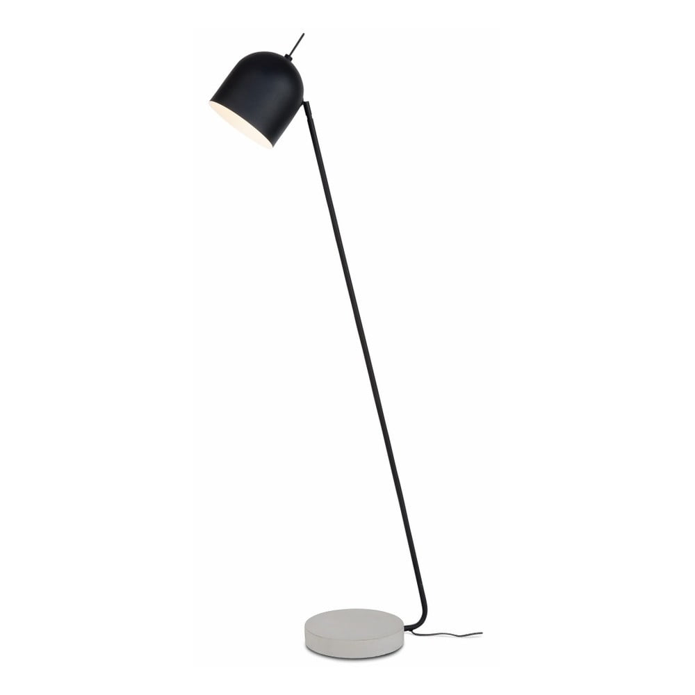 Lampadar negru/gri cu abajur din metal (înălțime 147 cm) Madrid – it\'s about RoMi