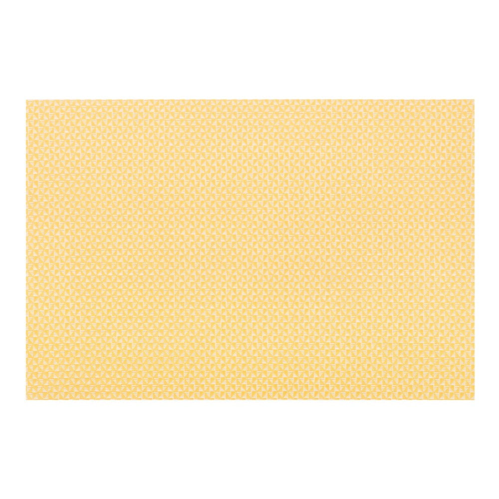 Servet decorativ Tiseco Home Studio Triangle, 45 x 30 cm, galben