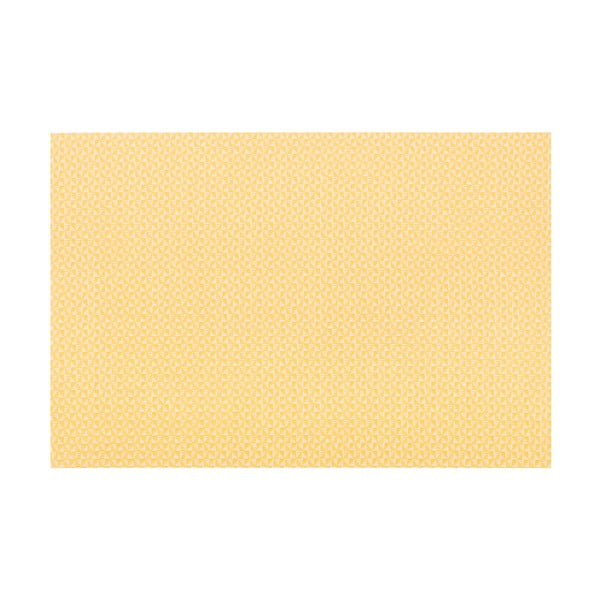 Șervet decorativ Tiseco Home Studio Triangle, 45 x 30 cm, galben