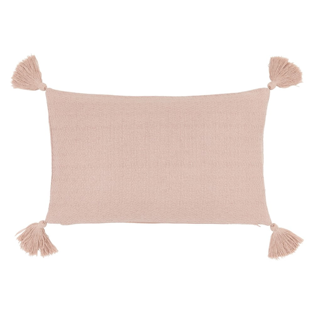 Față de pernă decorativă din bumbac westwing collection lori, 30 x 50 cm, roz