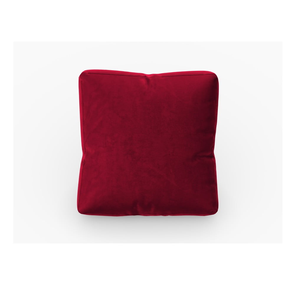 Pernă Pentru Canapea Modulară Roșie Cu Tapițerie Din Catifea Rome Velvet – Cosmopolitan Design