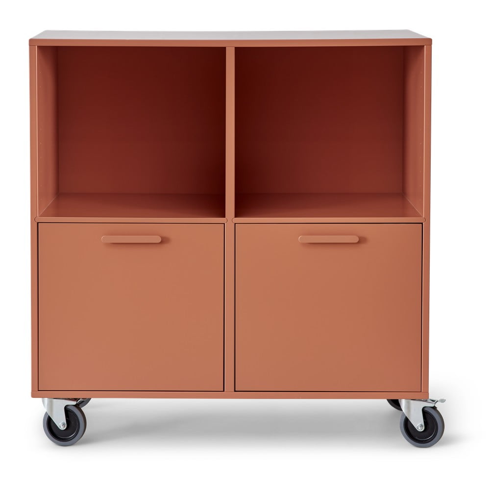 Comodă mobilă cu sertare Keep by Hammel, roșu cărămiziu bonami.ro imagine 2022