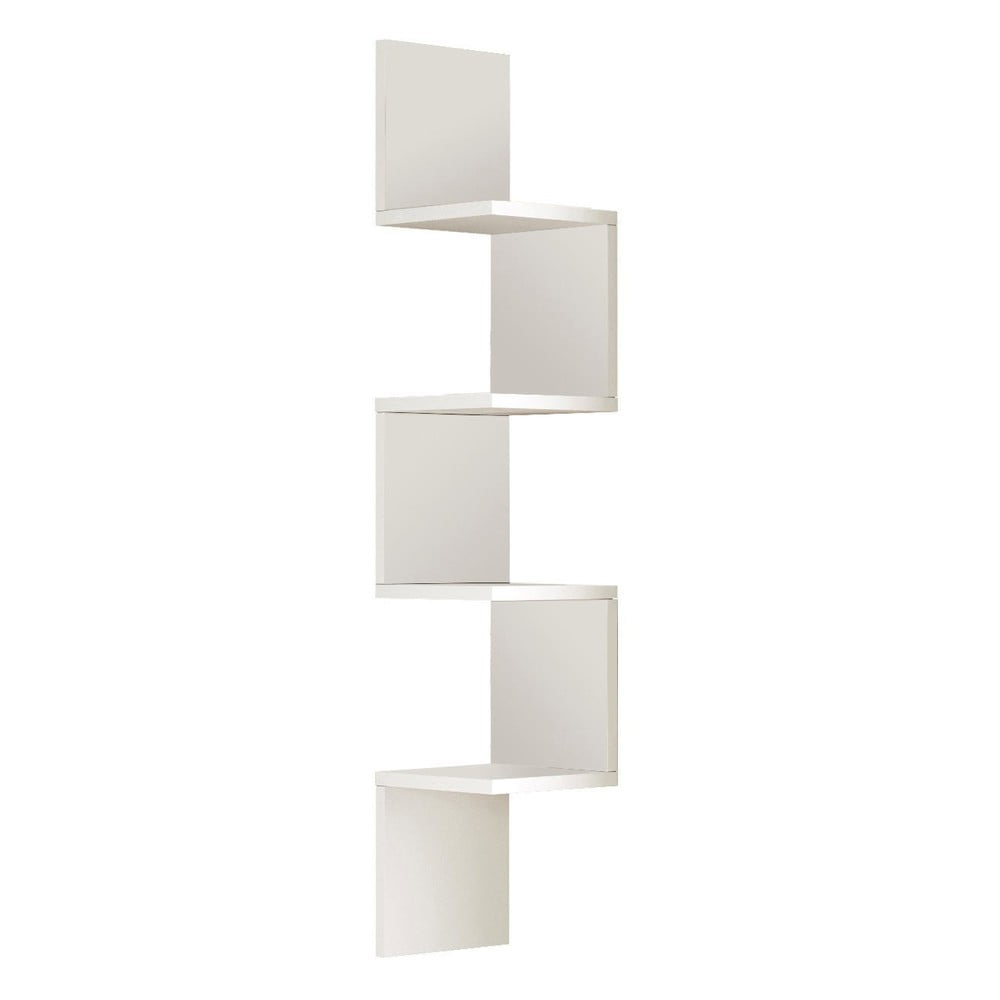 Bibliotecă de perete albă 22×117 cm Laura – Kalune Design 22x117 imagine reduceri 2022