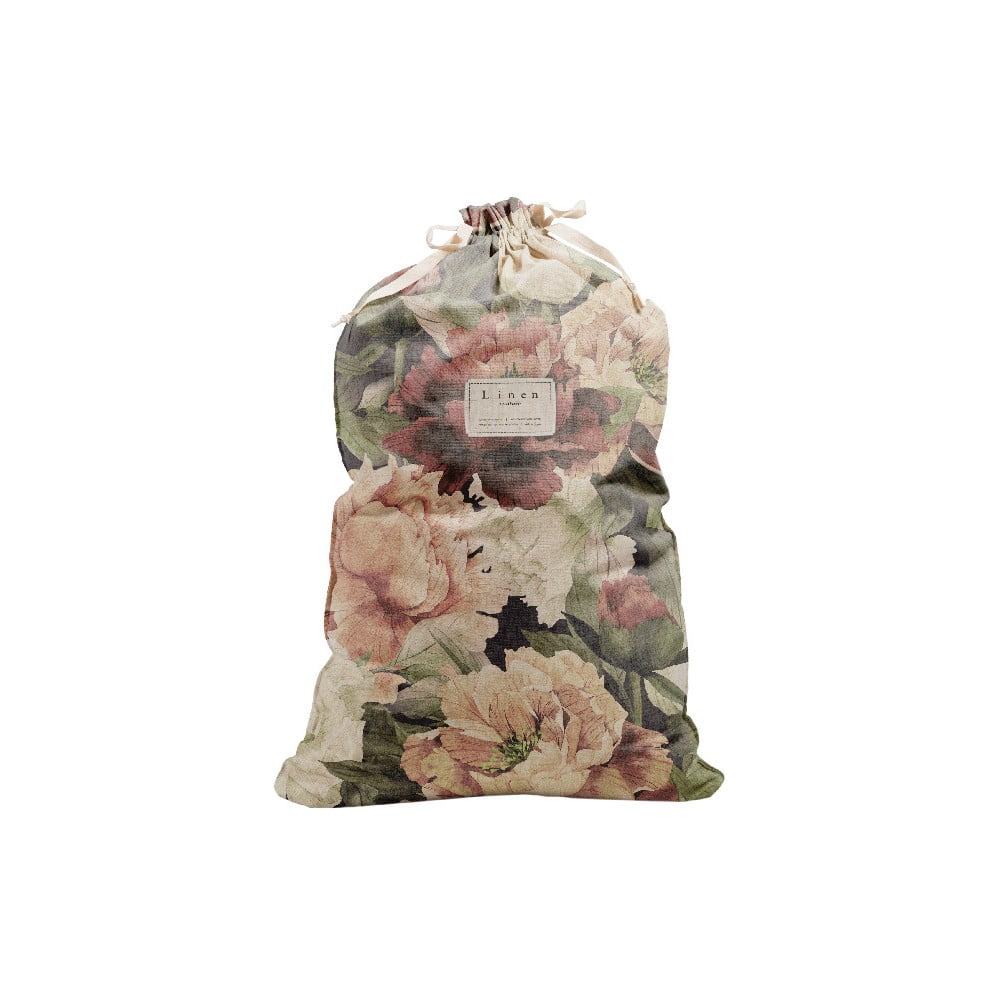 Săculeț textil pentru haine Really Nice Things Bag Spring Flowers, înălțime 75 cm bonami.ro