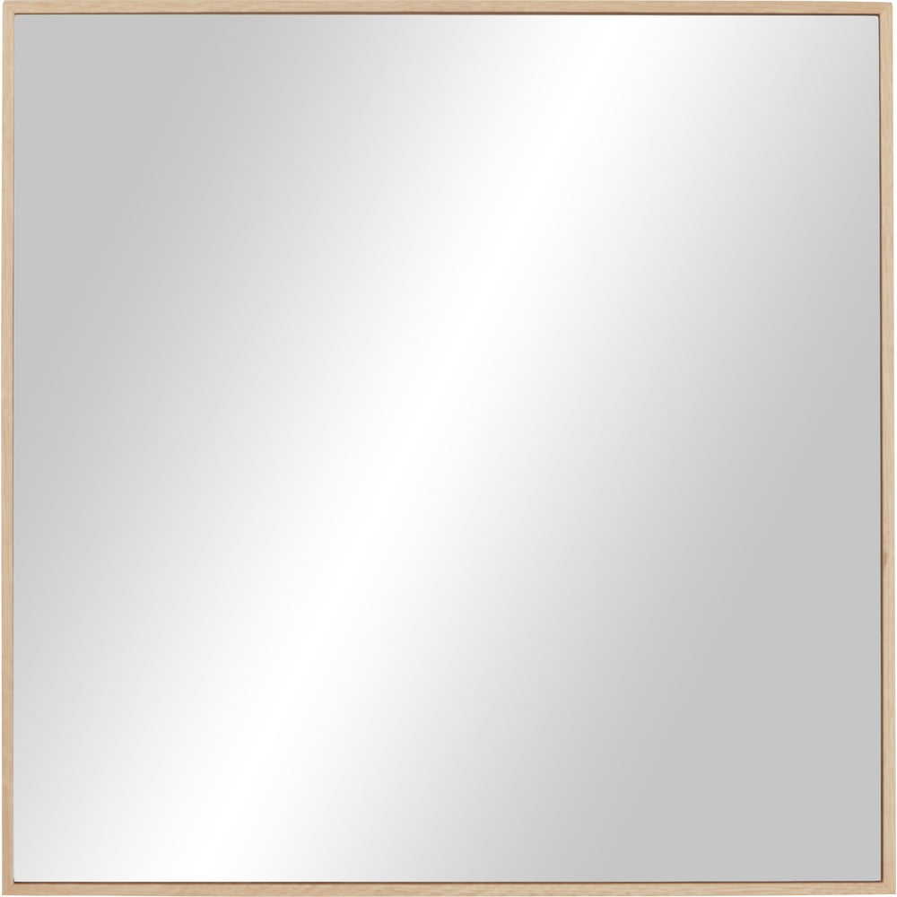 Oglindă cu ramă din lemn westwing collection avery, 55 x 55 cm