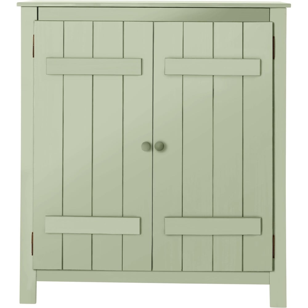 Dulap verde deschis din lemn de pin 100x110 cm Bertram – Støraa