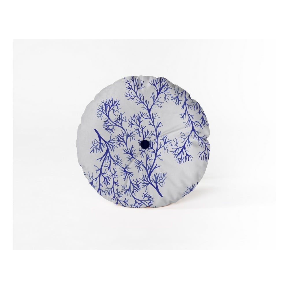 Pernă decorativă rotundă Velvet Atelier Sea, ⌀ 45 cm bonami.ro