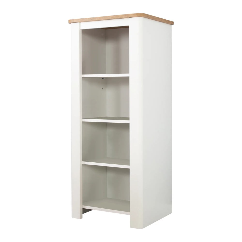 Bibliotecă pentru copii albă 49x116 cm Ava – Roba