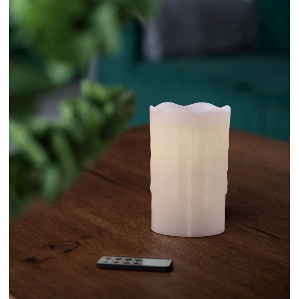 Lumânare cu LED și telecomandă DecoKing Subtle Sweet, înălțime 12,5 cm