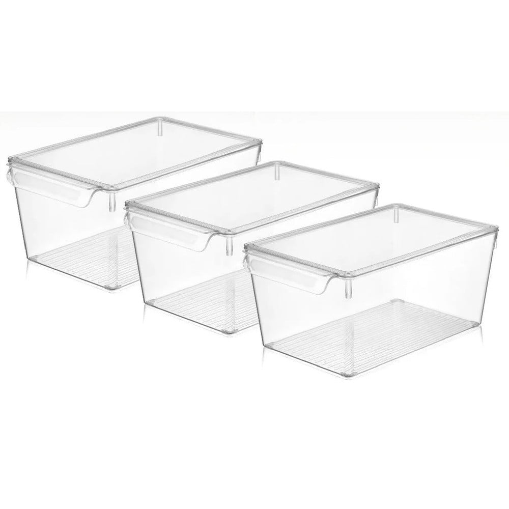 Organizator de frigider 3 buc. din plastic – Hermia