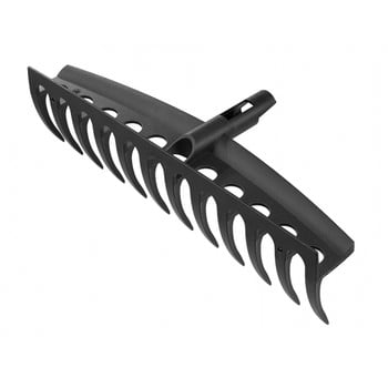 Greblă universală fiskars solid, lățime 40,5 cm, negru