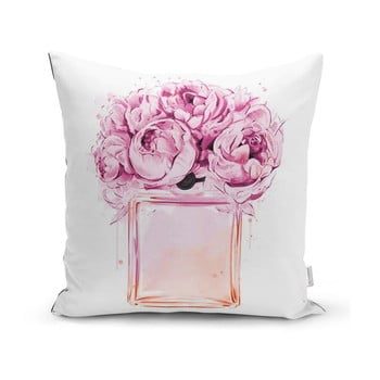 Față de pernă Minimalist Cushion Covers Pink Flowers, 45 x 45 cm bonami.ro
