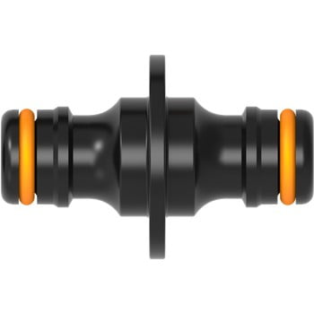 Conector de cuplare furtun fiskars comfort, negru