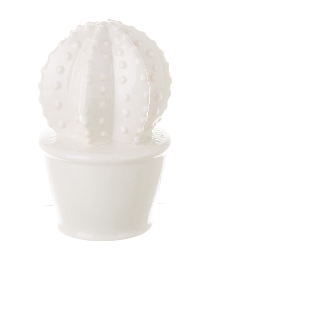 Decorațiune din ceramică Unimasa Cactus, alb bonami.ro imagine 2022