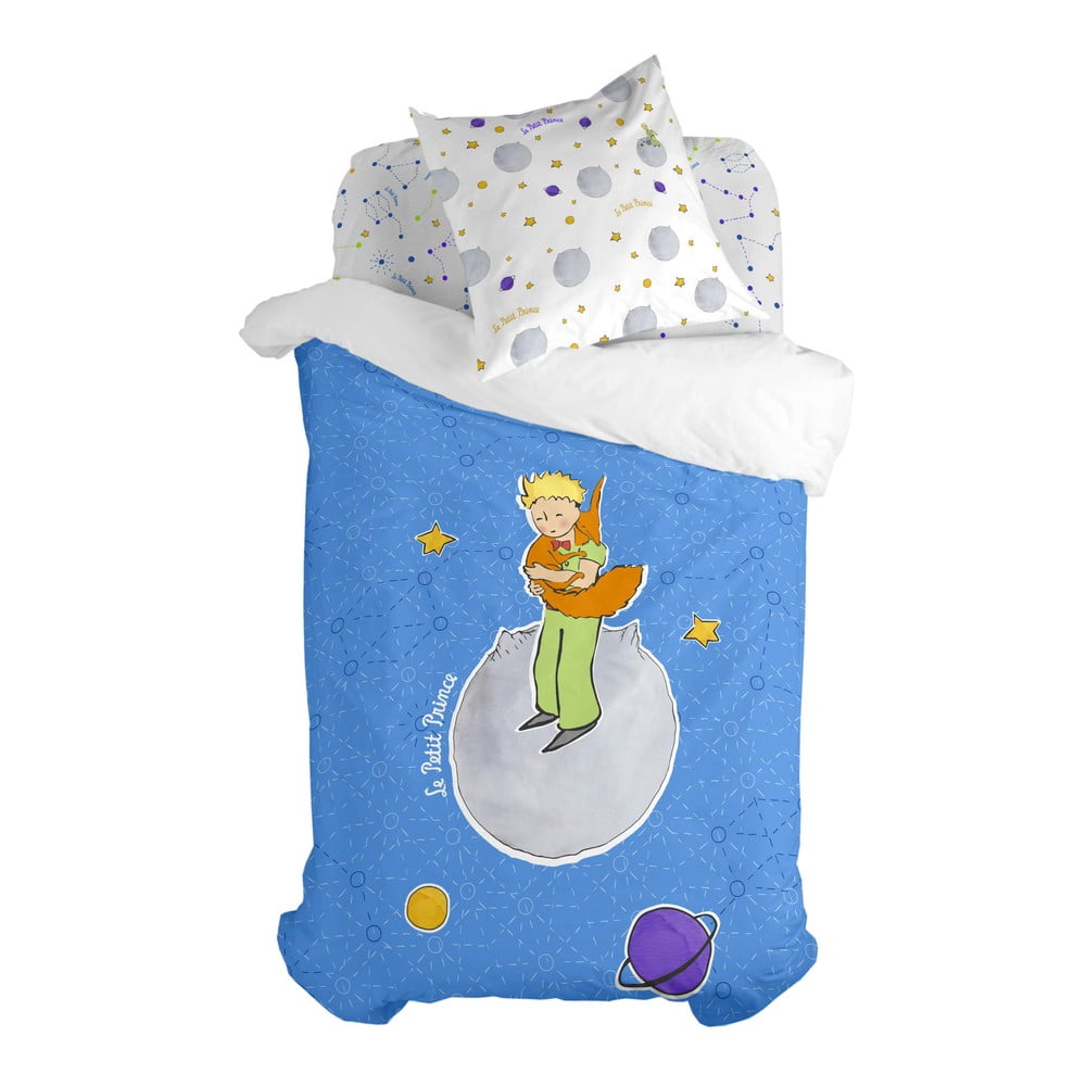Lenjerie de pat pentru copii din bumbac pentru pat de o persoana 135x200 cm Accolade a€“ Mr. Fox