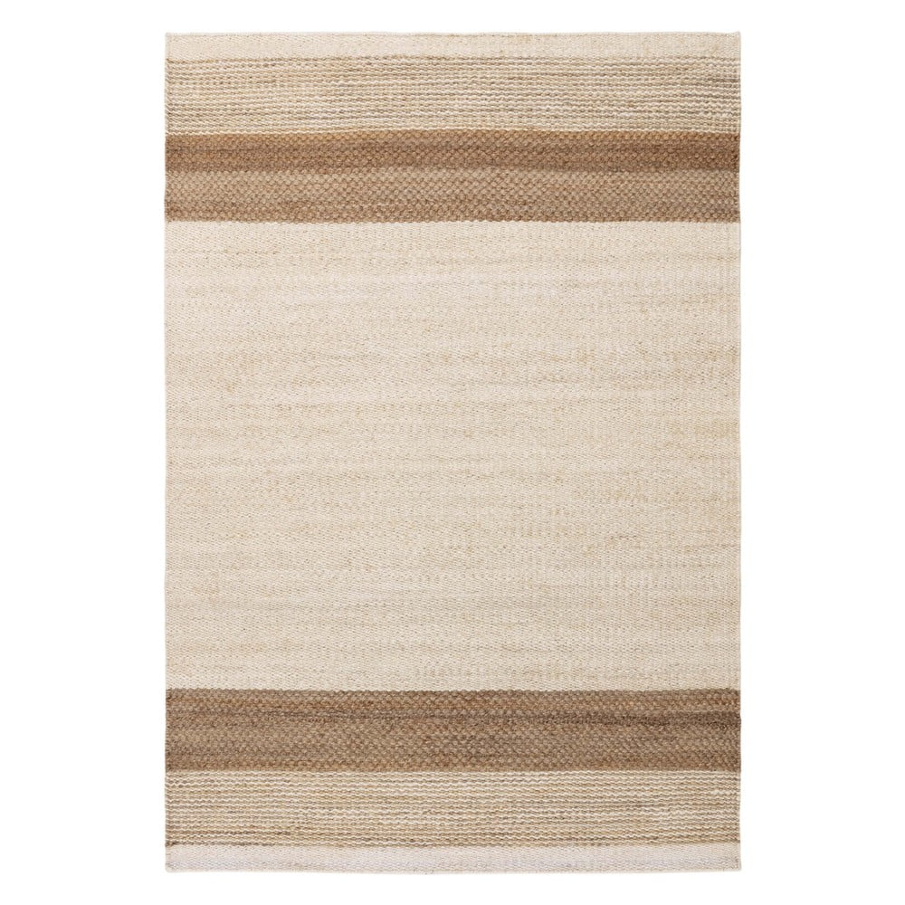 Covor bej reversibil/țesut manual din iută 160x230 cm Cedar – Asiatic Carpets