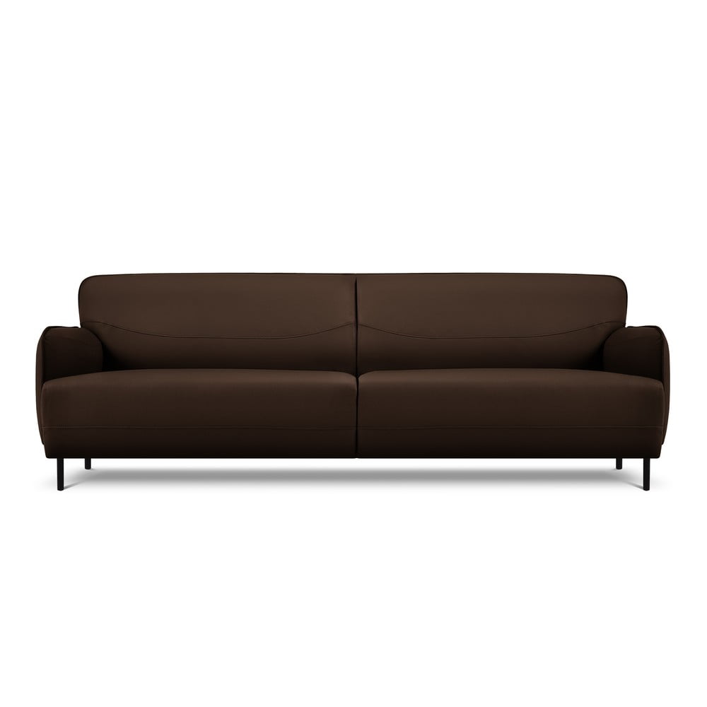 Poza Canapea din piele Windsor & Co Sofas Neso, 235 x 90 cm, maro