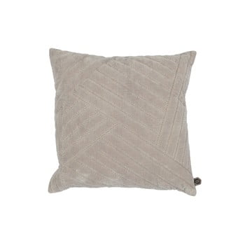 Pernă decorativă bepurehome velvet nougat, 50 x 50 cm, bej