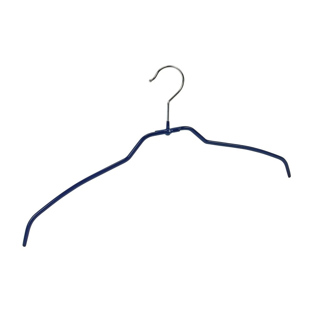 Set 4 umerașe antiderapante pentru haine Wenko Hanger Slim, albastru bonami.ro