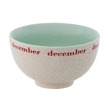 Bol din gresie ceramică bloomingville lucia, ⌀ 11,5 cm, alb