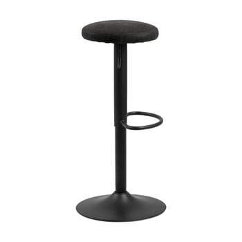 Scaun tip bar cu tapițerie actona finch, negru