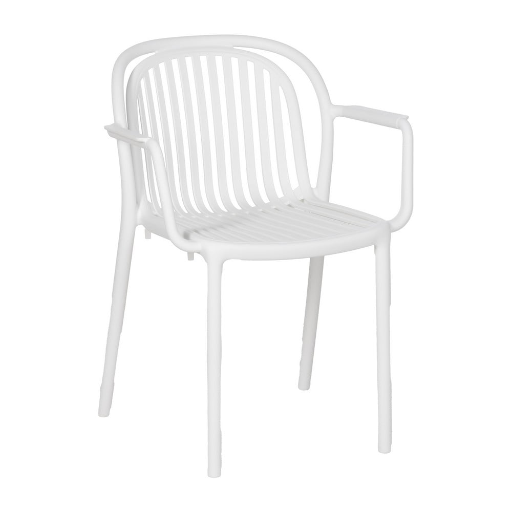 Scaun de dining alb din plastic Alia – Ixia