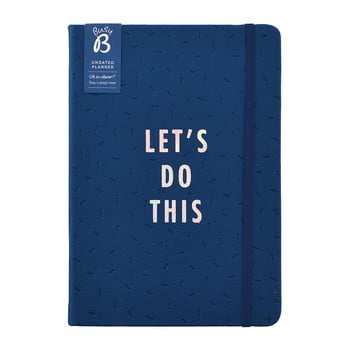 Agendă busy b vibrant vbes, 365 pagini, albastru